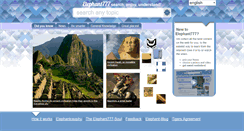 Desktop Screenshot of elephant777.com